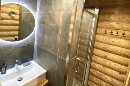 L'OURS BLANC Chalet en rondins, Chalet à La Bresse avec Vue sur Montagne - Photo 12