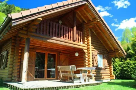 L'OURS BLANC Chalet en rondins, Chalet à La Bresse avec Vue sur Montagne - Photo 20