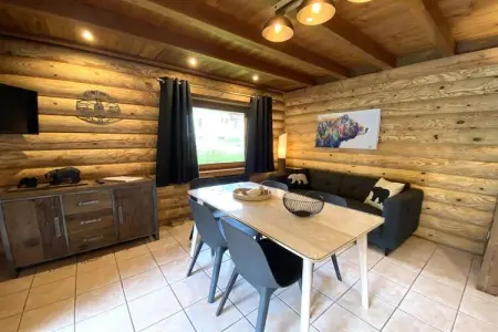 L'OURS NOIR Chalet en rondins, Chalet à La Bresse avec Vue sur Montagne - Photo 3