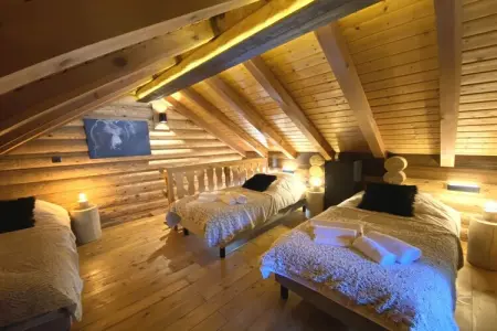 L'OURS NOIR Chalet en rondins, Chalet à La Bresse avec Vue sur Montagne - Photo 10