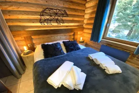 L'OURS NOIR Chalet en rondins, Chalet à La Bresse avec Vue sur Montagne - Photo 13