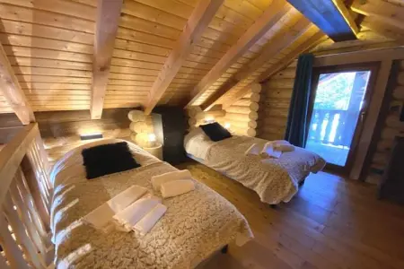 L'OURS NOIR Chalet en rondins, Chalet à La Bresse avec Vue sur Montagne - Photo 15