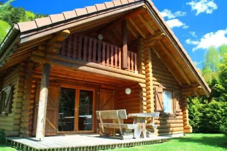 L'OURS NOIR Chalet en rondins, Chalet à La Bresse avec Vue sur Montagne - Photo 29