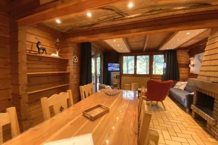 LE RENNE  Chalet en bois au calme avec SPA Jacuzzi, Chalet à La Bresse avec Vue sur Montagnes - Photo 3