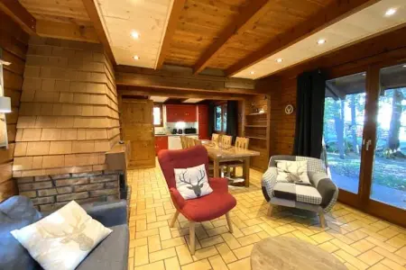 LE RENNE  Chalet en bois au calme avec SPA Jacuzzi, Chalet à La Bresse avec Vue sur Montagnes - Photo 8
