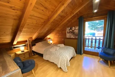 LE RENNE  Chalet en bois au calme avec SPA Jacuzzi, Chalet à La Bresse avec Vue sur Montagnes - Photo 16