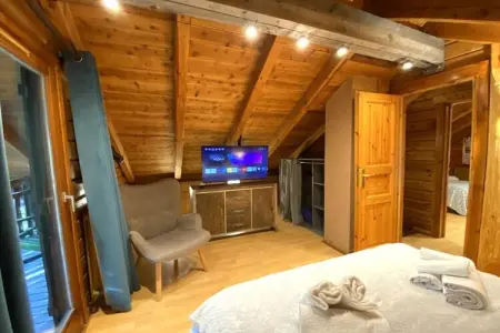 LE RENNE  Chalet en bois au calme avec SPA Jacuzzi, Chalet à La Bresse avec Vue sur Montagnes - Photo 18