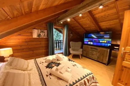 LE GRIZZLY Chalet en bois au calme, Chalet à La Bresse près de la station de ski - Photo 19