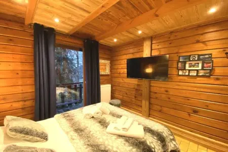 LE GRIZZLY Chalet en bois au calme, Chalet à La Bresse près de la station de ski - Photo 21