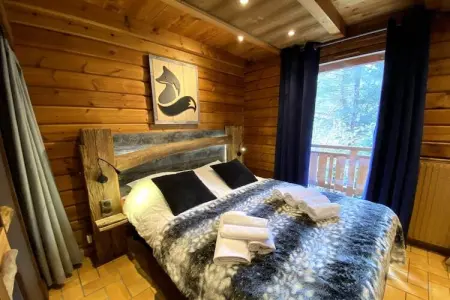LE RENARD  Chalet en bois au calme, Chalet à La Bresse avec Vue sur Montagnes - Photo 2