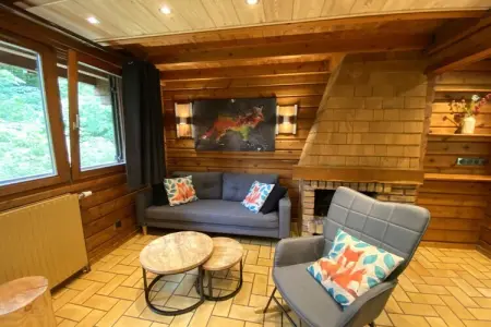 LE RENARD  Chalet en bois au calme, Chalet à La Bresse avec Vue sur Montagnes - Photo 3