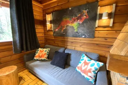 LE RENARD  Chalet en bois au calme, Chalet à La Bresse avec Vue sur Montagnes - Photo 7