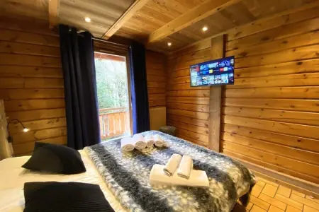 LE RENARD  Chalet en bois au calme, Chalet à La Bresse avec Vue sur Montagnes - Photo 13