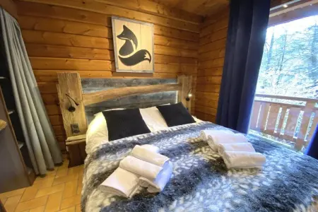 LE RENARD  Chalet en bois au calme, Chalet à La Bresse avec Vue sur Montagnes - Photo 14