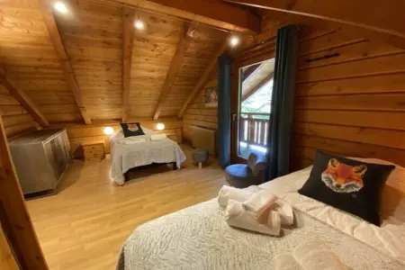 LE RENARD  Chalet en bois au calme, Chalet à La Bresse avec Vue sur Montagnes - Photo 17