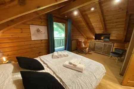 LE RENARD  Chalet en bois au calme, Chalet à La Bresse avec Vue sur Montagnes - Photo 22