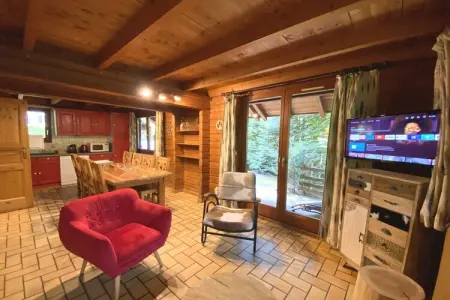 LE MONTAGNARD Chalet en bois, Chalet à La Bresse avec vue sur montagne - Photo 3