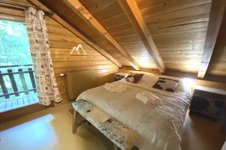 LE MONTAGNARD Chalet en bois, Chalet à La Bresse avec vue sur montagne - Photo 12