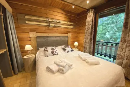 LE MONTAGNARD Chalet en bois, Chalet à La Bresse avec vue sur montagne - Photo 14