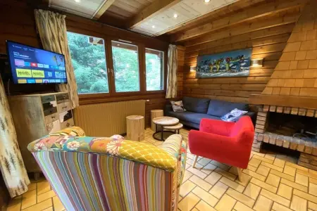 LE SKIEUR  Chalet en bois, Chalet à La Bresse avec Vue Montagne - Photo 4