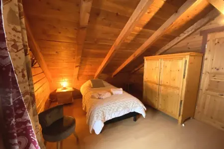 LE SKIEUR  Chalet en bois, Chalet à La Bresse avec Vue Montagne - Photo 12