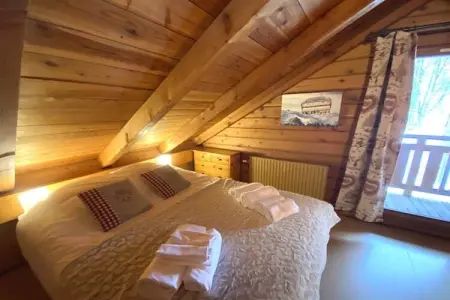 LE SKIEUR  Chalet en bois, Chalet à La Bresse avec Vue Montagne - Photo 13