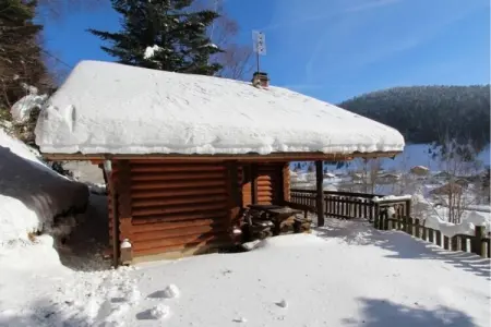 LE GRAND CERF  Chalet en rondins avec SPA Jacuzzi, Chalet à La Bresse avec Spa & Vue Montagne - Photo 6