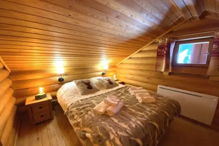 LE GRAND CERF  Chalet en rondins avec SPA Jacuzzi, Chalet à La Bresse avec Spa & Vue Montagne - Photo 18