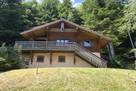 LE GRAND CERF  Chalet en rondins avec SPA Jacuzzi, Chalet à La Bresse avec Spa & Vue Montagne - Photo 23