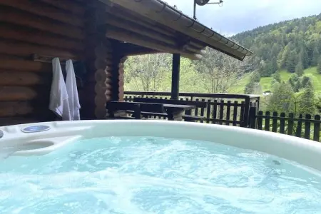LE GRAND CERF  Chalet en rondins avec SPA Jacuzzi, Chalet à La Bresse avec Spa & Vue Montagne - Photo 26