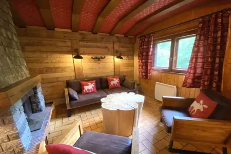 LE TRAPPEUR  Chalet en bois vue montagne, Chalet à La Bresse avec Vue sur Montagne - Photo 1