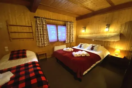 LE TRAPPEUR  Chalet en bois vue montagne, Chalet à La Bresse avec Vue sur Montagne - Photo 4