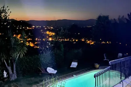 Double Villa Familiale 12 Pers, Piscine - Cannes, Villa Double Familiale avec Piscine - Cannes - Photo 28