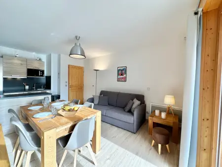 Appartement T2 Spacieux avec Terrasse, Ski et Parking - Photo 1