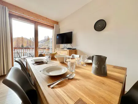 Appartement T2 Spacieux avec Terrasse, Ski et Parking - Photo 4