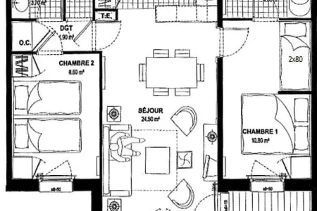 Résidence Les Arcs 1950 Le Village - maeva Home, Appartement 3 pi√®ces 6 personnes Prestige - Photo 28