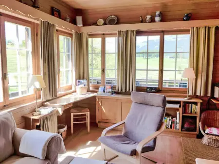 Panoramablick, Chalet 5 personnes à Aeschi bei Spiez - Photo 7