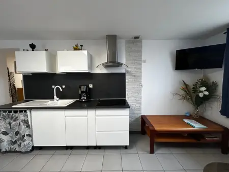 T2 avec jardin, terrasse et Wifi à 1km des Thermes - Photo 5