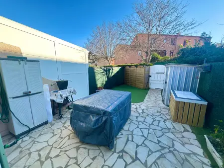 Pavillon 5 pers avec piscine, parking et jardin à Valras-Plage - Photo 12