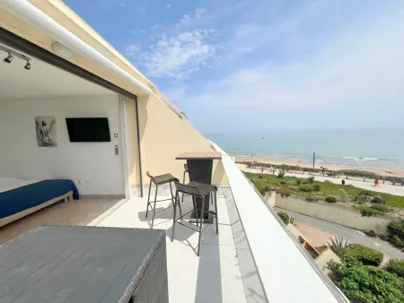 Studio climatisé avec vue mer et parking privé - Photo 2