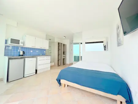 Studio climatisé avec vue mer et parking privé - Photo 6