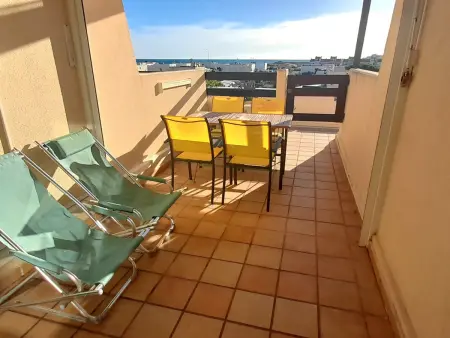 Appartement vue mer, climatisé, parking, Appartement 2 personnes à Cap d'Agde naturisme - Photo 3