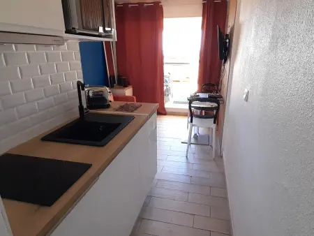 Appartement vue mer, climatisé, parking, Appartement 2 personnes à Cap d'Agde naturisme - Photo 8