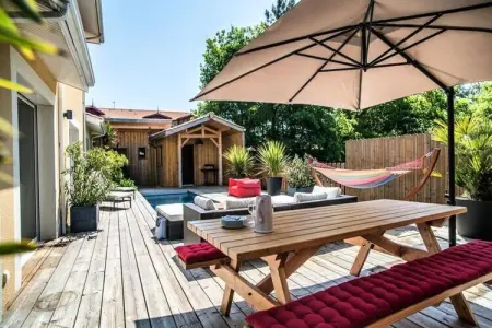 Villa Au Charme Familial Avec Belle Terrasse Et Piscine Chauff&eacute;e, Maisons & Villas pour 6 Personnes - Photo 6