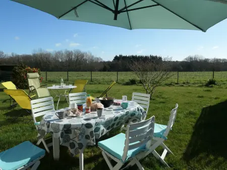 Charmante maison à Larmor Baden - 4 chambres, jardin, proche plages, animaux admis, WiFi - Photo 13