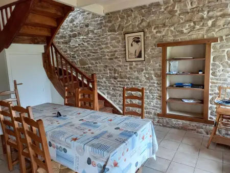 Maison confortable à Plehedel avec cheminée, Maison 10 personnes à Plehedel - Photo 2