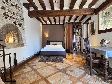 Auberge médiévale à Houdan avec jardin clos, animaux acceptés, WiFi et parking sécurisé - Photo 1