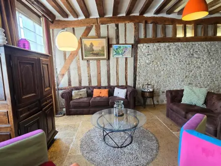 Auberge médiévale à Houdan avec jardin clos, animaux acceptés, WiFi et parking sécurisé - Photo 23
