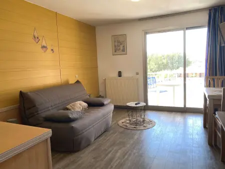 Studio avec Terrasse et Piscine, Parking Inclus, Appartement 2 personnes à Balaruc les Bains - Photo 3