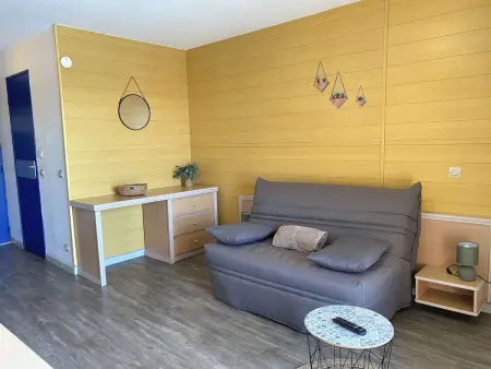 Studio avec Terrasse et Piscine, Parking Inclus, Appartement 2 personnes à Balaruc les Bains - Photo 4